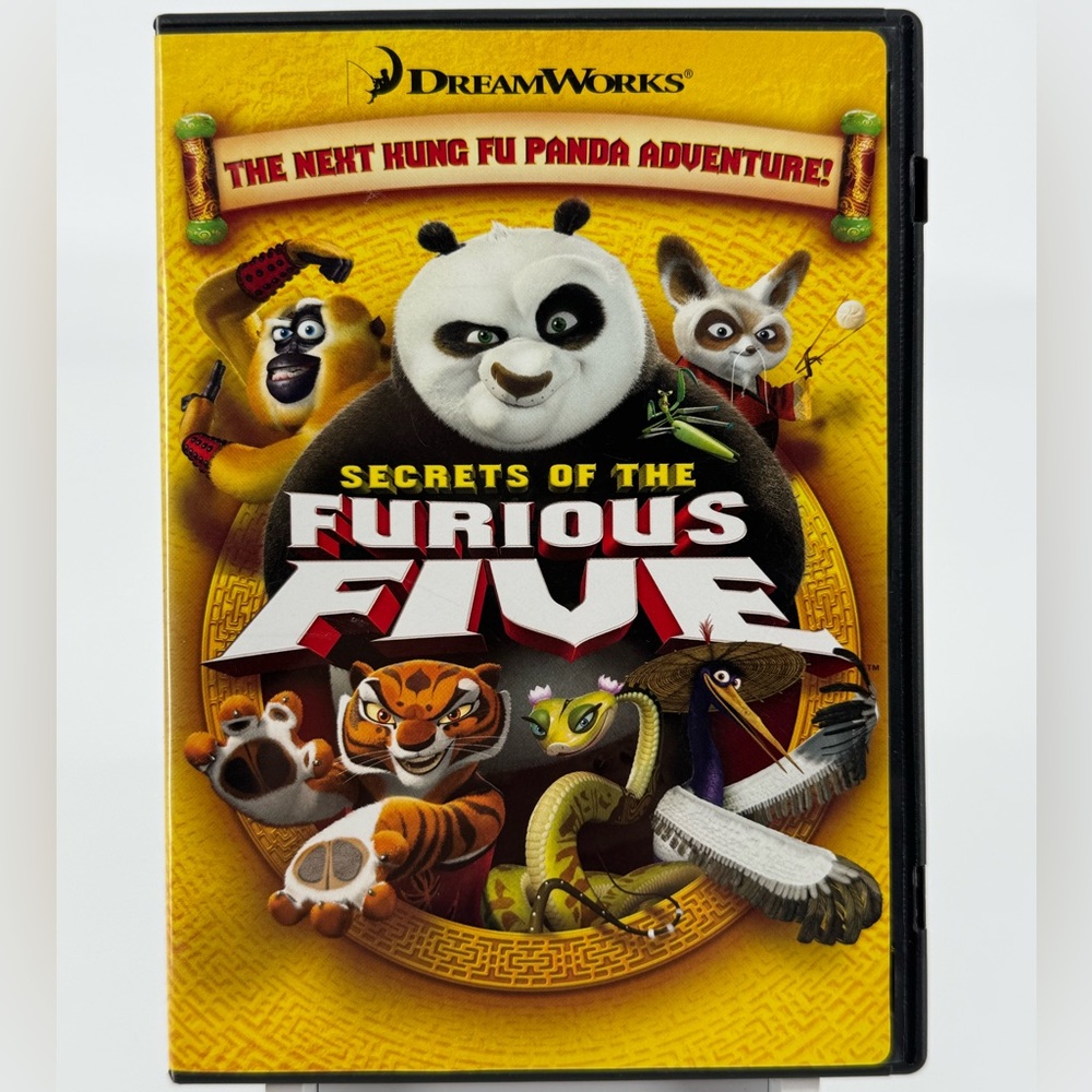Kung Fu Panda - Secrets of the Furious Five on DVD